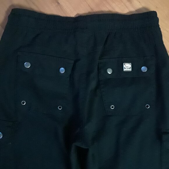ECKO UNLT'D 100% Cotto Cargo Pants With Metal Buttons And Grommet Detailing New - Picture 5 of 12